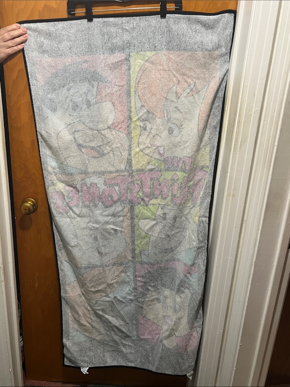 1993 The Flintstones Beach Towel - Picture 2 of 4
